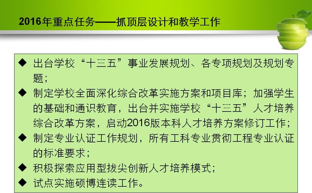 “雙代會(huì)”報(bào)告?zhèn)髡姊芡啤?016年重點(diǎn)工作